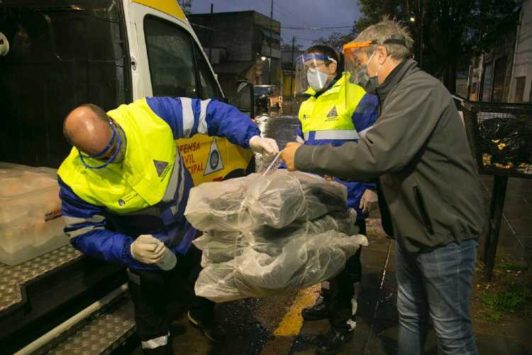 Continúa en Vicente López el Plan Frío 2020