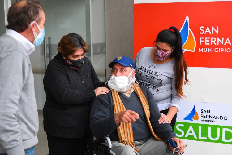 Se dio de alta al primer paciente de Coronavirus del Hospital Municipal de San Fernando