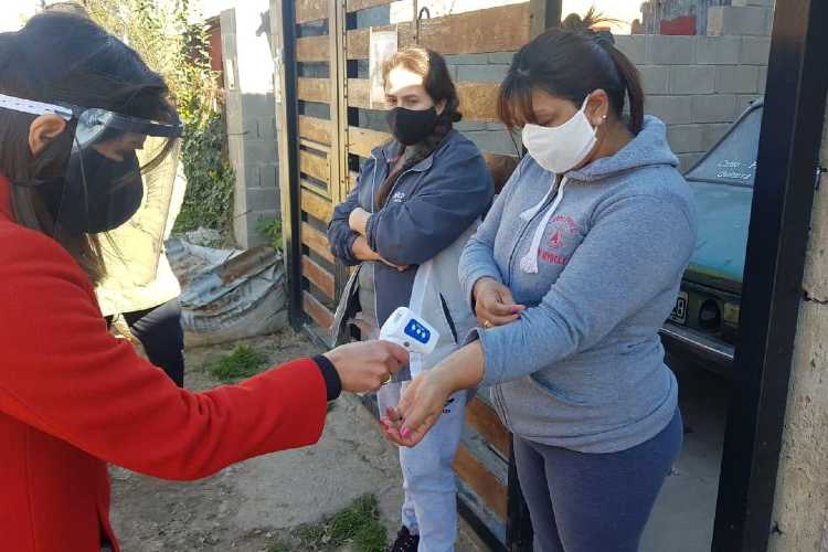 Tigre continúa con los operativos activos en los barrios del distrito para detectar casos sospechosos de COVID-19