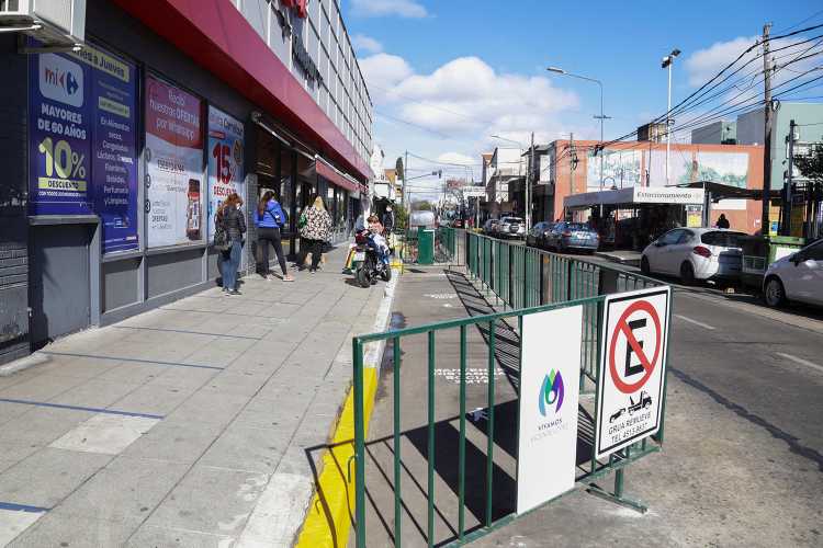 Vicente López amplió el espacio de circulación peatonal en Carapachay