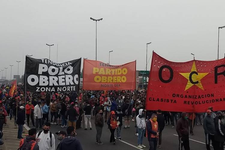 Movimientos sociales de izquierda realizaron protestas en Tigre