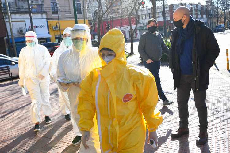 San Fernando realizó operativos de detección de coronavirus en centros comerciales San Fernando realizó operativos de detección de coronavirus en centros comerciales