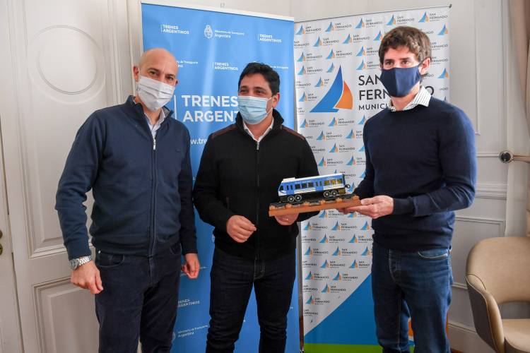Juan Andreotti firmó convenios con Trenes Argentinos Juan Andreotti firmó convenios con Trenes Argentinos