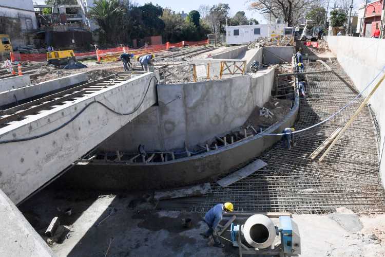 Avance de la última etapa del Túnel de la calle Martín Rodríguez Avance de la última etapa del Túnel de la calle Martín Rodríguez