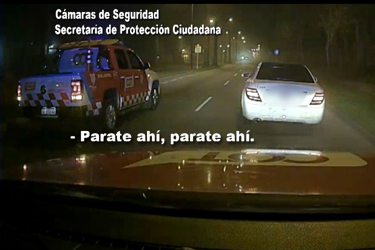 TIGRE: Conducía a gran velocidad lo detienen, portaba drogas y una importante suma de dinero