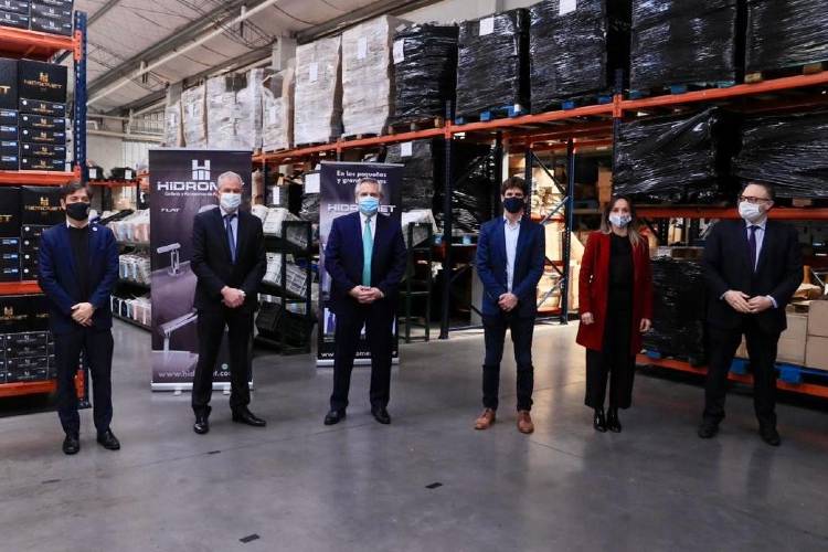 Alberto Fernández lanzo desde San Fernando el plan Precios Cuidados para la Construcción