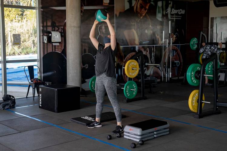 Cómo fue el primer día de funcionamiento en los gimnasios en San Isidro