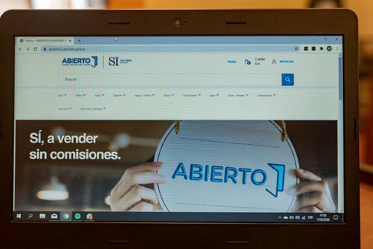 San Isidro lanza AbiertoSI el primer portal de compras online que no cobra comisiones