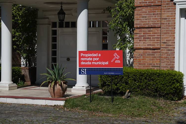 San Isidro manda a remate una mansión lujosa por una deuda millonaria de ABL San Isidro manda a remate una mansión lujosa por una deuda millonaria de ABL