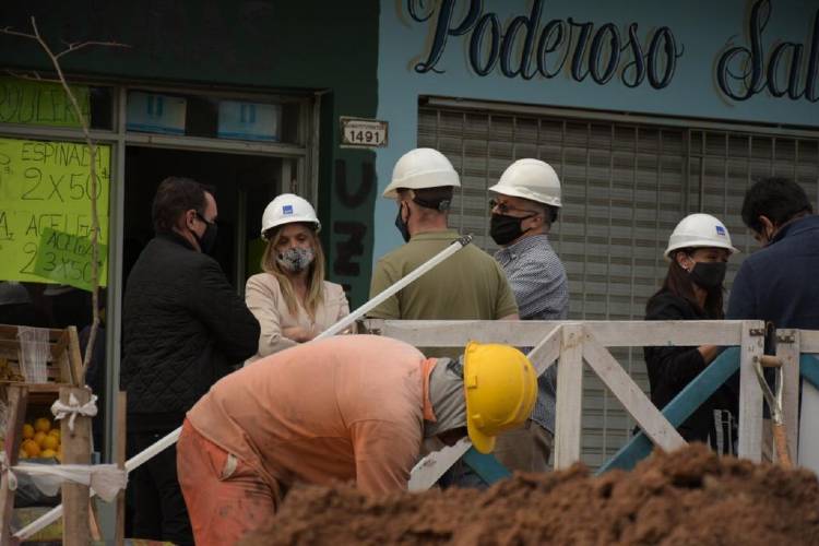 En Tigre avanza una obra de cloaca que beneficiará a 10.000 vecinos