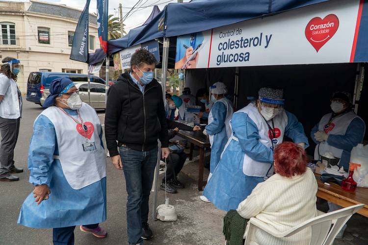Volvió a San Isidro la campaña corazón saludable