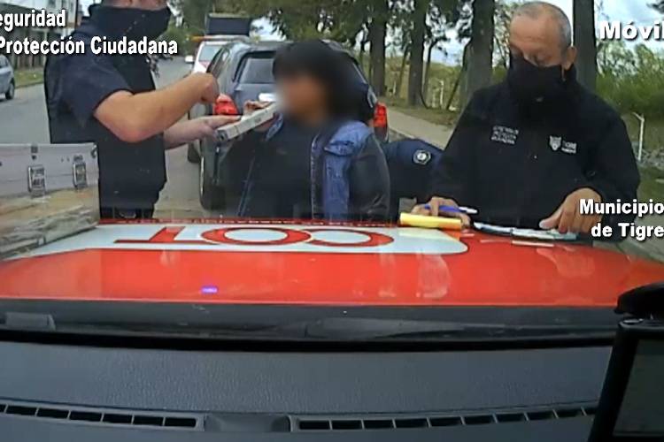 En Tigre evtan una posible tragedia al detener a una mujer alcoholizada al volante