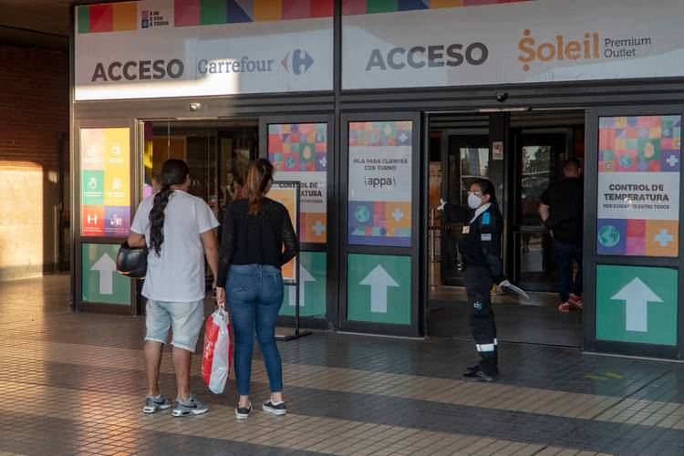 Habilitan shoppings en San Isidro con sistema de control de visitantes Habilitan shoppings en San Isidro con sistema de control de visitantes