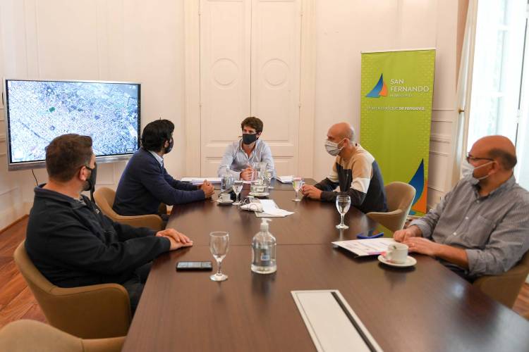 El Intendente de San Fernando recibió al Gerente General de Administración de Infraestructuras Ferroviarias (ADIF), Mariano Puccio El Intendente de San Fernando recibió al Gerente General de Administración de Infraestructuras Ferroviarias (ADIF), Mariano Puccio