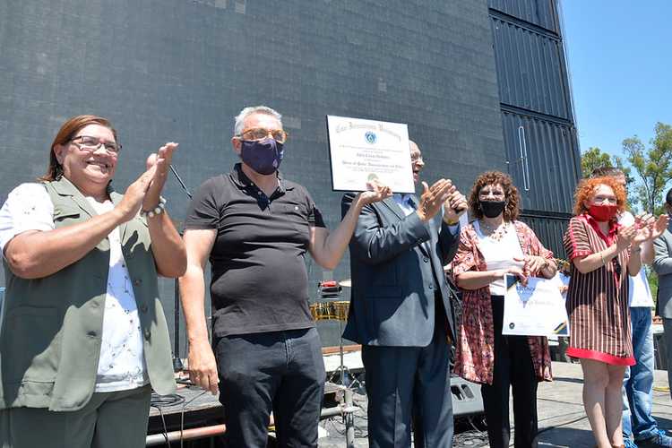 Julio Zamora acompañó el cierre de año de Iglesias Unidas de Tigre 