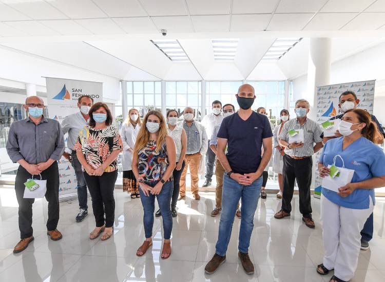 San Fernando celebró el Día del Médico reconociendo a profesionales de salud