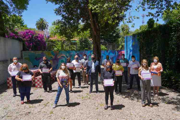 Jorge Macri reconoció a trabajadores municipales de Vicente López