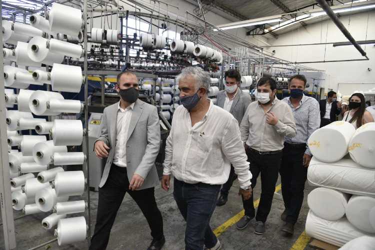 Moreira, Guzmán y Katopodis se reunieron con empresarios de San Martín