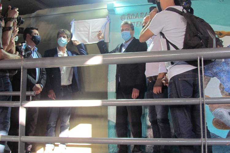 Se inauguró en San Fernando el Túnel Diego Armando Maradona
