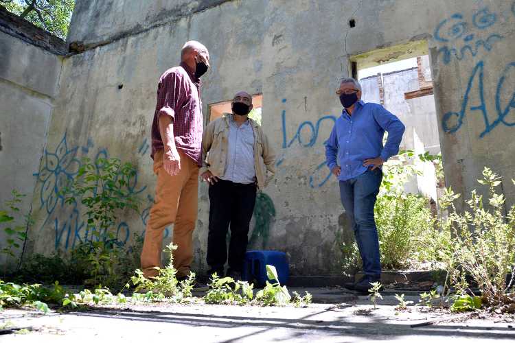 Julio Zamora recorrió el predio recuperado por el Municipio de Tigre en el Delta Julio Zamora recorrió el predio recuperado por el Municipio de Tigre en el Delta