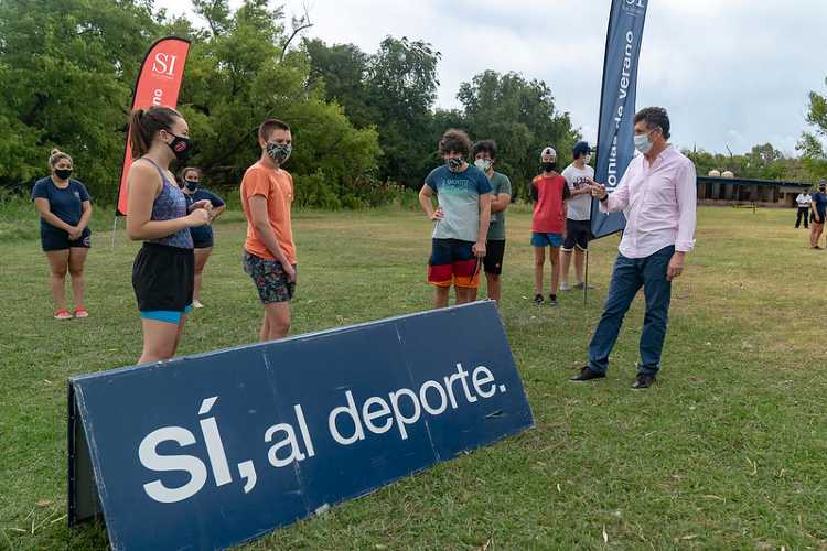 En San Isidro comenzaron las escuelas deportivas y recreativas de verano En San Isidro comenzaron las escuelas deportivas y recreativas de verano
