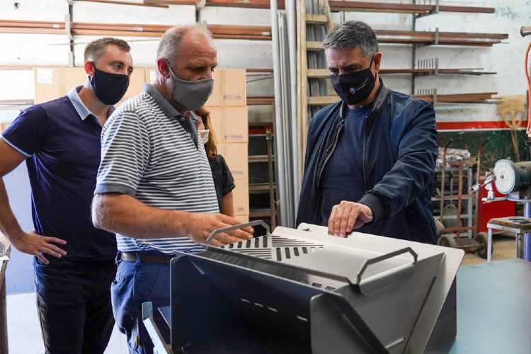 Jorge Macri visitó a emprendedores de José C. Paz Jorge Macri visitó a emprendedores de José C. Paz