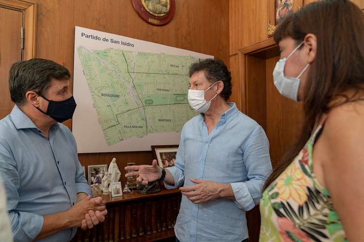 San Isidro y Nación encaran mejoras urbanísticas en barrio Santa Ana de Boulogne