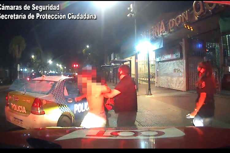 Evitan que un hombre agreda a su pareja en General Pacheco