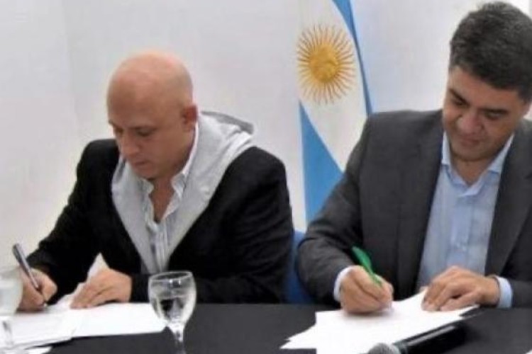 Victor Pirillo y Jorge macri Victor Pirillo y Jorge macri