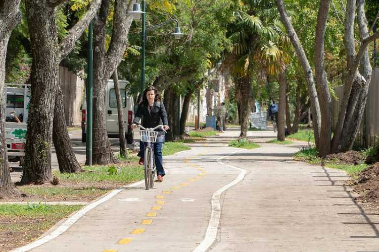 Nuevo circuito aeróbico en el bajo de San Isidro 
