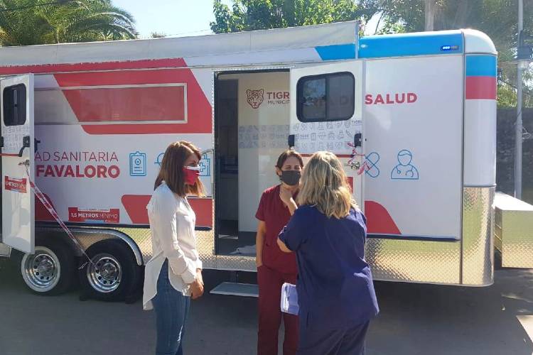 Gisela Zamora acompañó un nuevo operativo de Acercamos la Salud a los Barrios en Benavídez