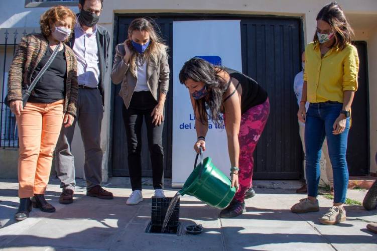 Malena Galmarini inauguró una nueva red cloacal que beneficiará a 8500 vecinos de General Pacheco