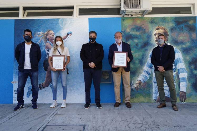 Reconocimiento a Delfina Merino y Hugo Porta como deportistas destacados de la Provincia de Buenos Aires Reconocimiento a Delfina Merino y Hugo Porta como deportistas destacados de la Provincia de Buenos Aires