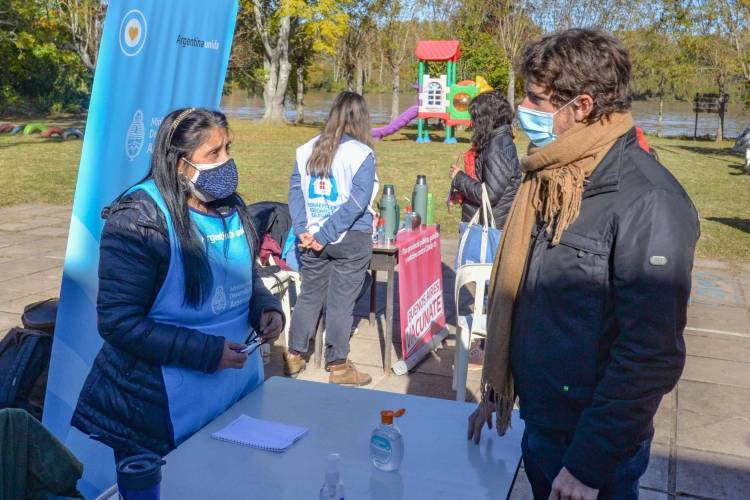 Se realizó un operativo de DNI, jubilaciones y más servicios en el Delta de San Fernando