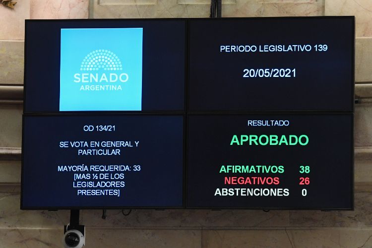 El Senado aprueba el proyecto de parámetros epidemiológicos para restringir actividades en la pandemia El Senado aprueba el proyecto de parámetros epidemiológicos para restringir actividades en la pandemia