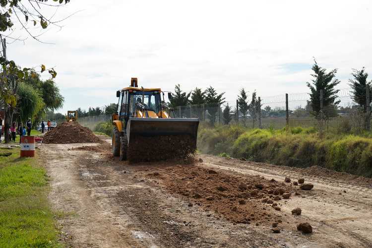 Tigre continúa con el plan de asfaltos 2021 en Benavídez