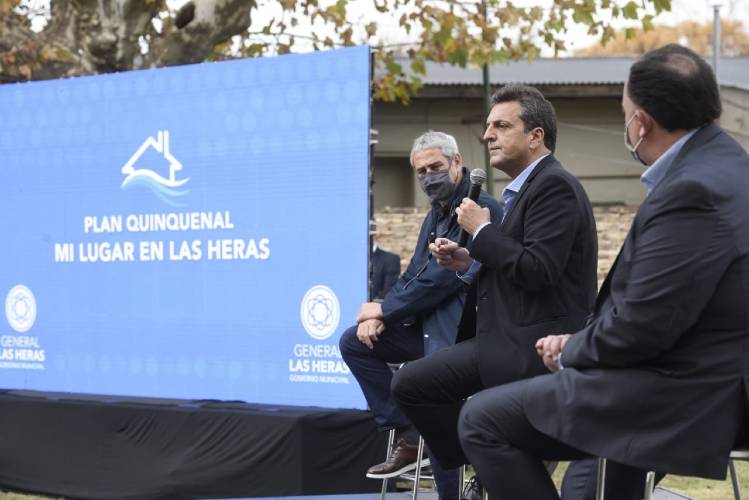 Sergio Massa: “Cuando hay un Estado que protege, podemos crecer”