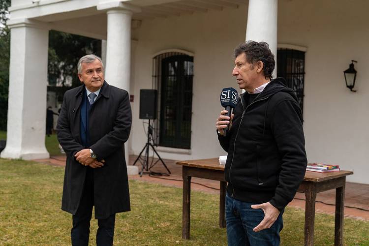Gustavo Posse recibió al gobernador de Jujuy Gerardo Morales 