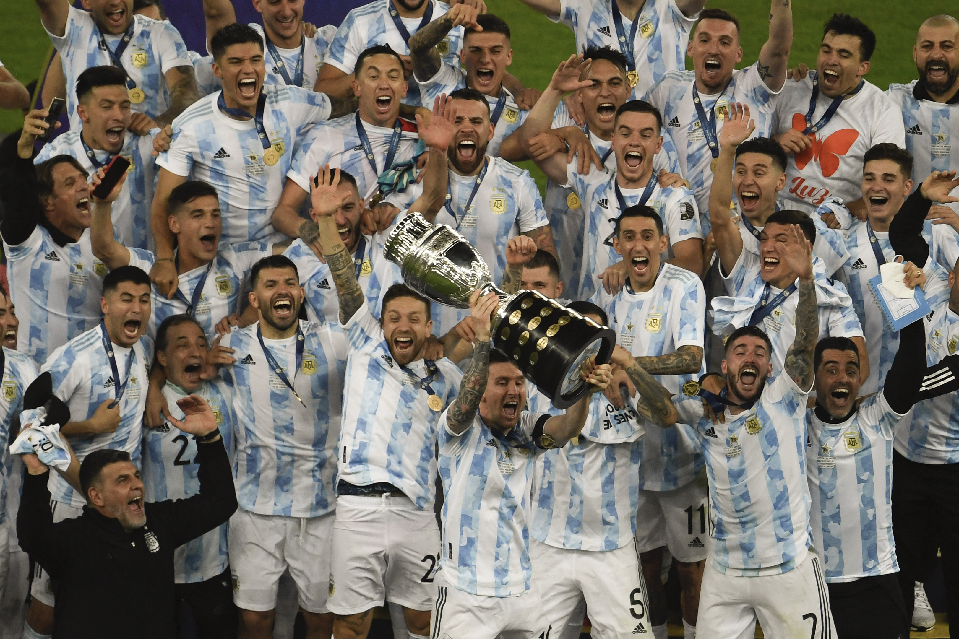 Argentina le ganó a Brasil en el Maracaná y es campeón de la Copa América