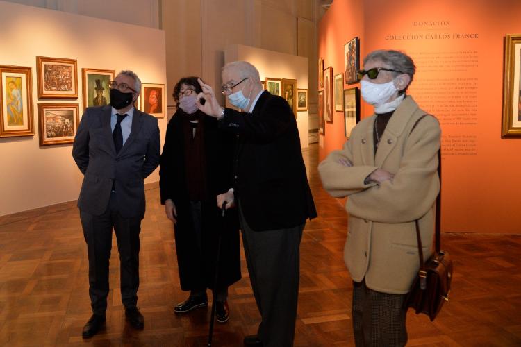 El Museo de Arte Tigre inauguró una muestra con obras donadas por el coleccionista Carlos Franck