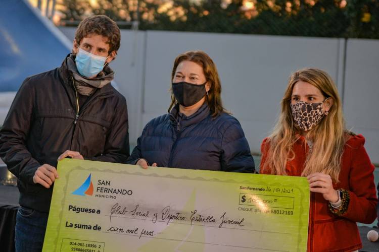 Juan Andreotti celebró el Día del Fomentista otorgando un subsidio a instituciones sanfernandinas
