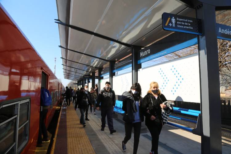 Con la habilitación de Munro, Trenes Argentinos Infraestructura suma otra estación modernizada en la línea Belgrano Norte