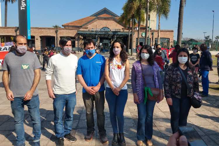 Nicolás del Caño en Tigre Nicolás del Caño en Tigre