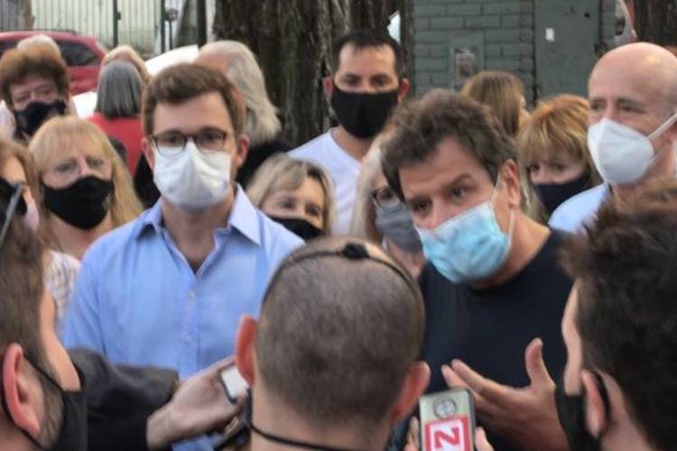 Facundo Manes y Massot en Tigre Facundo Manes y Massot en Tigre