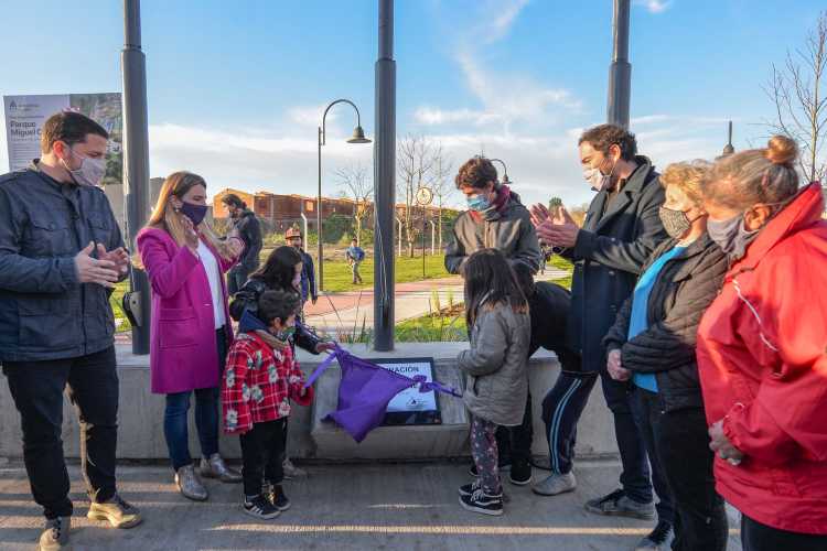San Fernando inauguró un gran parque donde antes había un zanjón a cielo abierto San Fernando inauguró un gran parque donde antes había un zanjón a cielo abierto