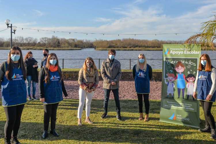 Juan Andreotti lanzó el Programa de Apoyos Escolares para 2700 alumnos de primaria