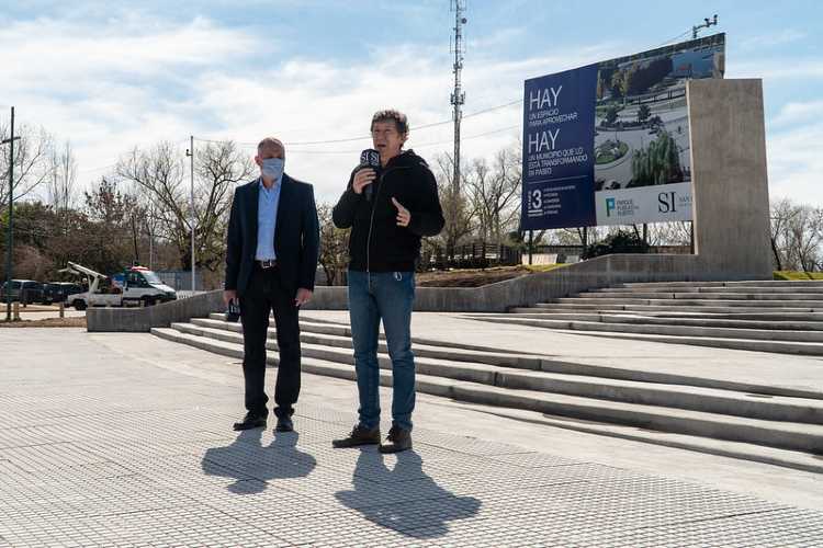San Isidro inauguró el acceso principal del Parque Público del Puerto