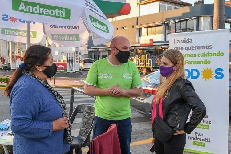 Eva Andreotti: "Vamos a seguir renovando y cuidando San Fernando" - www.elcomercioonline.com.ar - Vimarsana News