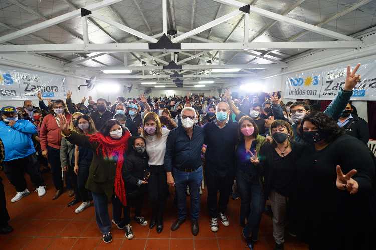 Julio Zamora en Ricardo Rojas