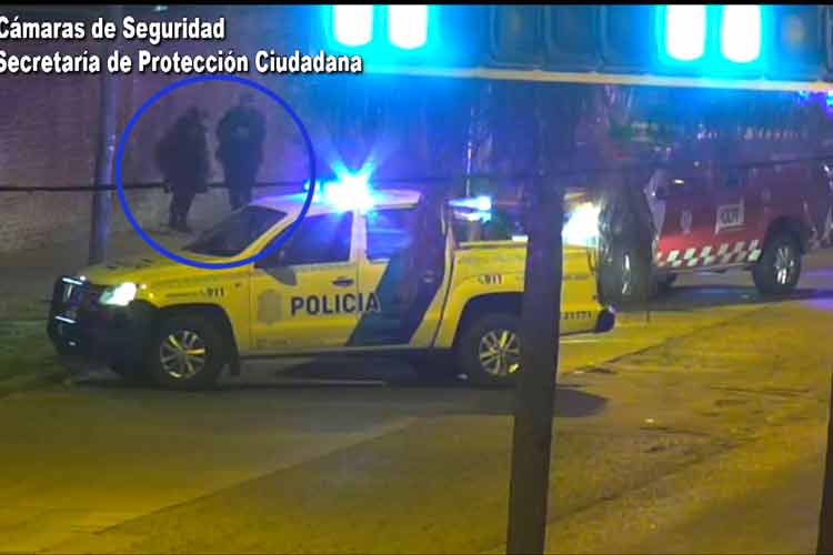 una mujer que fue agredida por su pareja en El Talar